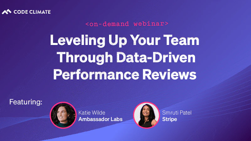 Data Driven Performance Reviews Blog